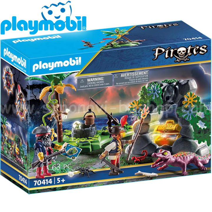 Playmobil® Pirates™ Пиратско скривалище 70414 Playmobil® Pirates™ Пиратско скривалище 70414