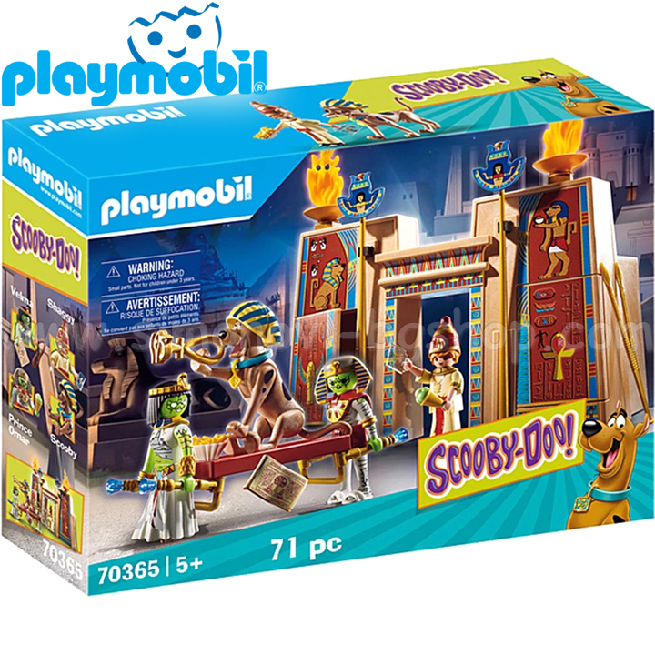 Aventura Playmobil Scooby-Doo în Egipt 70365