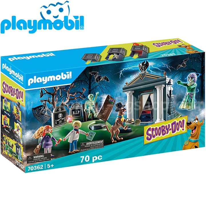 Aventura cimitirului Playmobil Scooby-Doo 70362