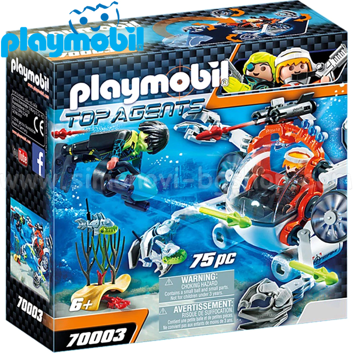 Playmobil Top Agents     70003