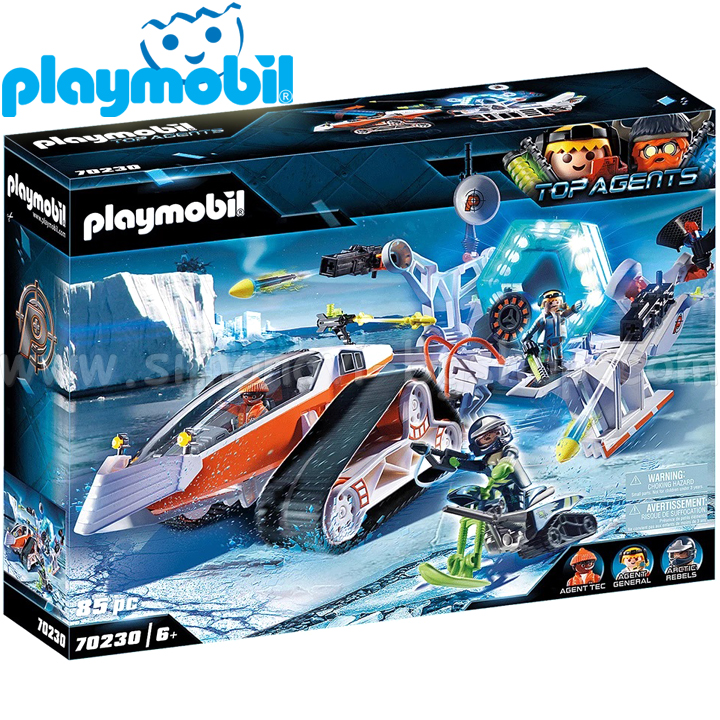 Playmobil Top Agents  :    70230
