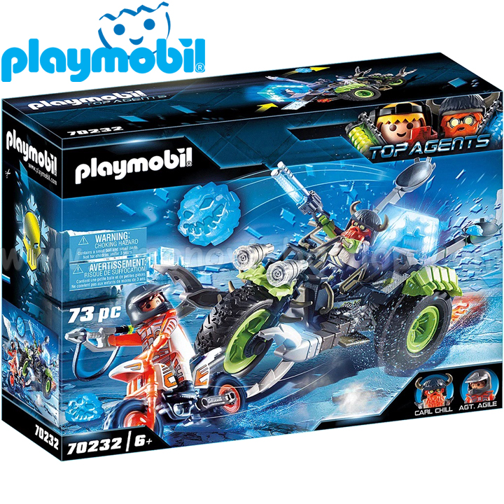 Playmobil Top Agents  :   70232