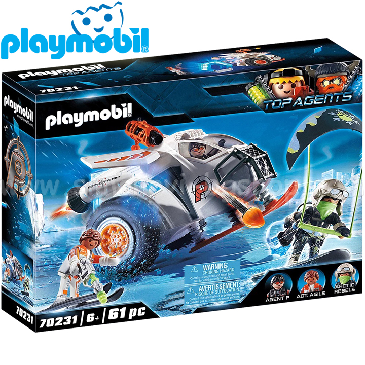 Playmobil Top Agents  :    70231