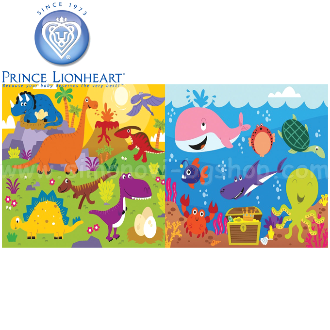 Prince Lionheart Puzzle bath Dino / Ocean