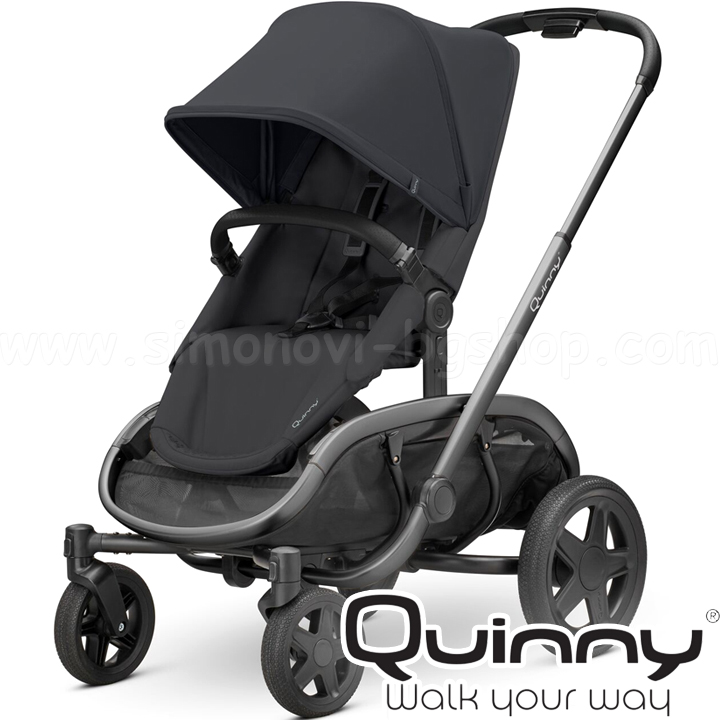 Quinny Hubb Бебешка количка Black on Black 1396991000 Quinny Hubb Бебешка количка Black on Black 1396991000