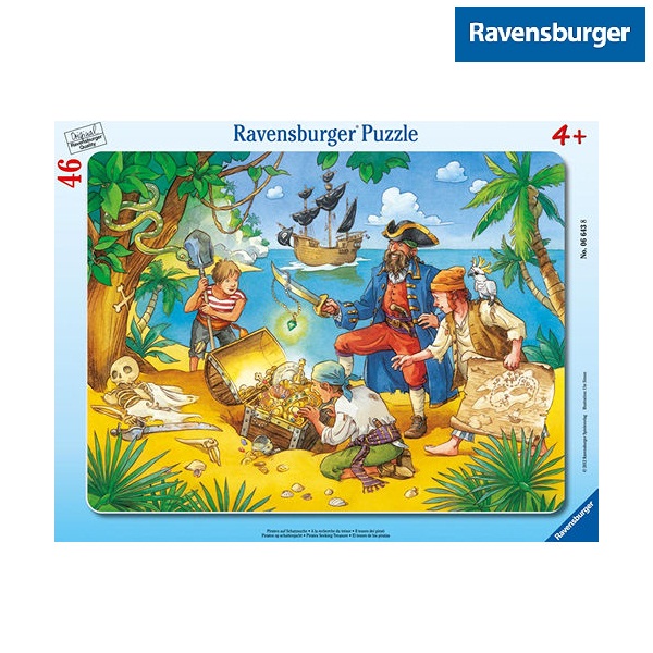 Ravensburger Puzzle 46ch. "Pirate Treasure Hunt" 06643