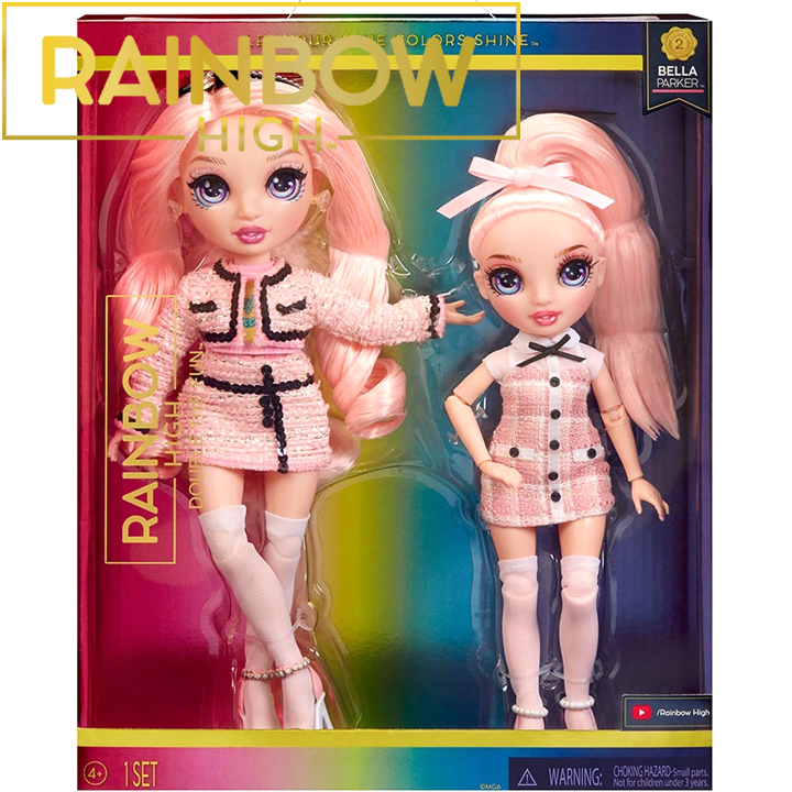 * Rainbow High Core Doll & Jr. High Doll   Bella Parker 426196