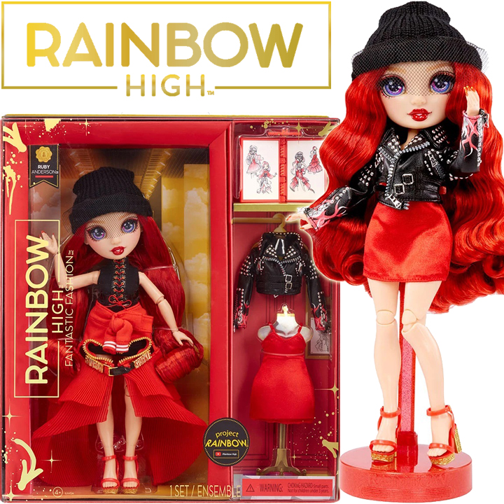 Rainbow High Doll - Fantastic Fashion Dolls, Assortment 1, Sunny Madison