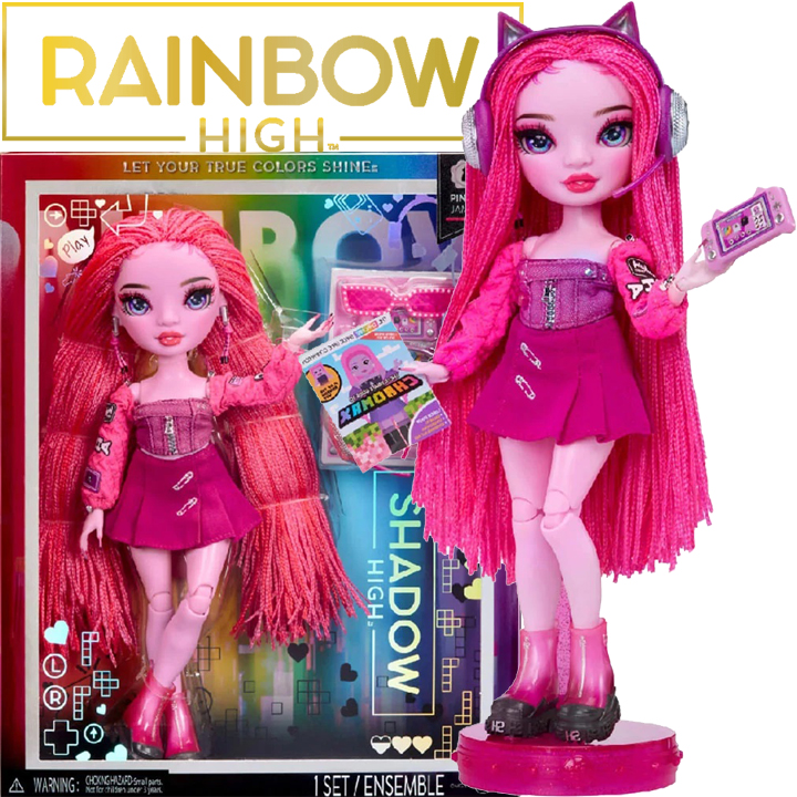 * Rainbow High Shadow High   Pinkie James 592839