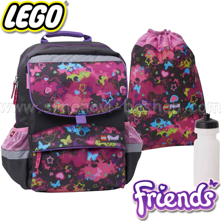 Lego School backpack Starter Plus Friends Fireworks 14064