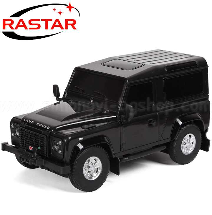 *Rastar    1:24 Mercedes Land Rover Defender Black 78500
