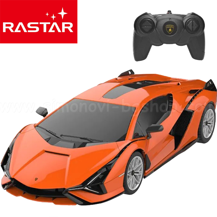 Rastar  Lamborghini Sian Orange Radio/C 1:24 97800