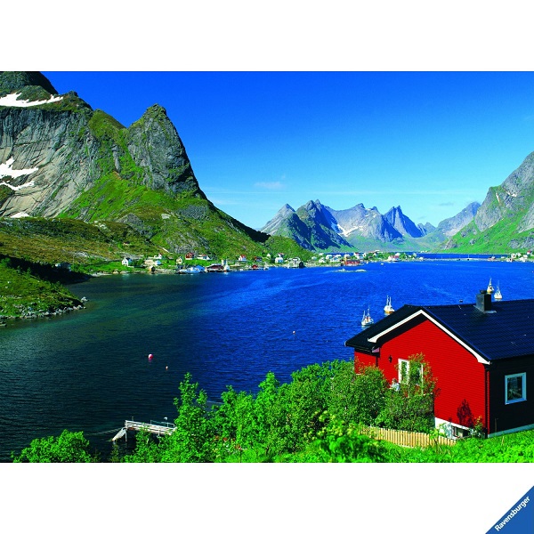 Ravensburger - Fishing Village Puzzle 500 pieces - 14176