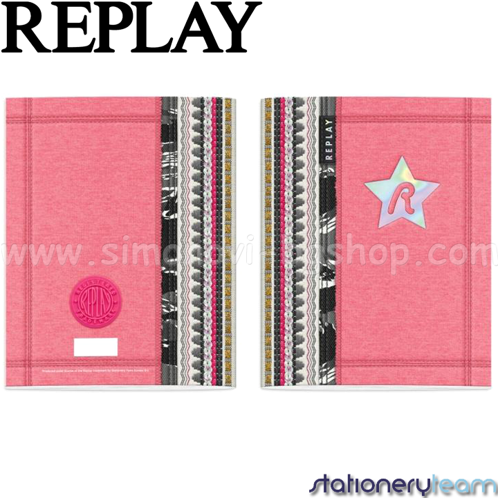 Replay Girls Тетрадка A5 10598-1 Stationery Team Replay Girls Тетрадка A5 10598-1 Stationery Team
