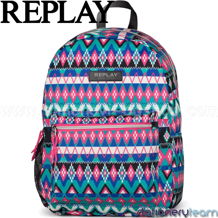 REPLAY Girls Голяма раница 11216 Atztec Stationery Team REPLAY Girls Голяма раница 11216 Atztec Stationery Team