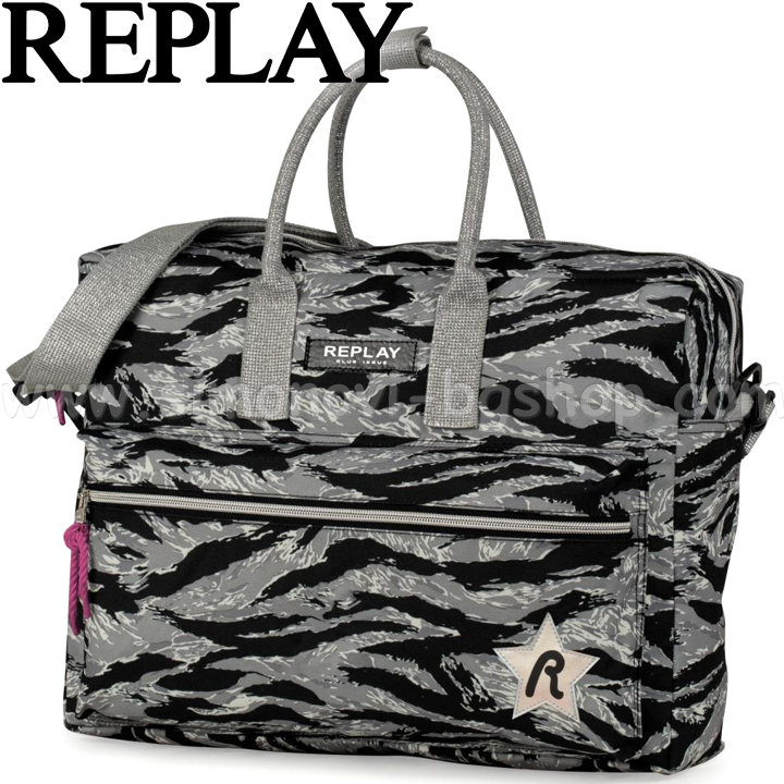REPLAY Girls Чанта за рамо 11218 Grey Stationery Team REPLAY Girls Чанта за рамо 11218 Grey Stationery Team