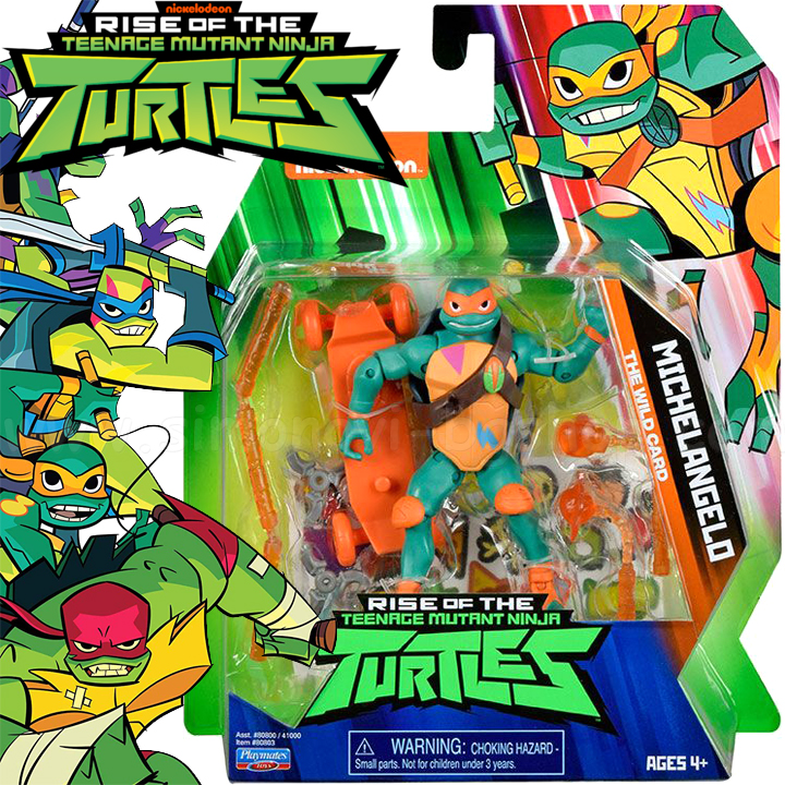 **Ninja Turtles Костенурки нинджа - екшън фигурка Michelangelo ROTMNT 80803 **Ninja Turtles Костенурки нинджа - екшън фигурка Michelangelo ROTMNT 80803