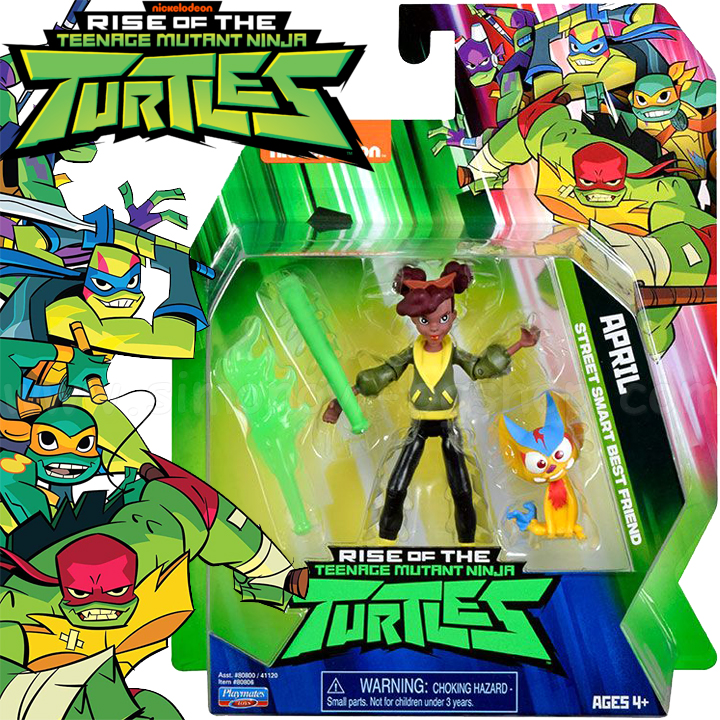**  Ninja Turtles   -   April ROTMNT 80806