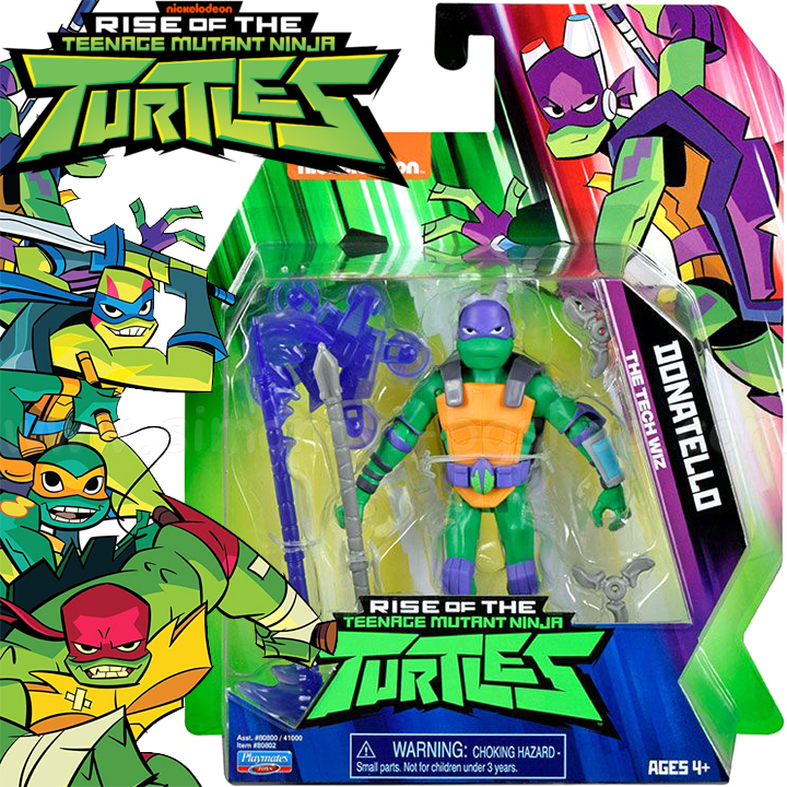 **Ninja Turtles Костенурки нинджа - екшън фигурка Donatello ROTMNT 80802 **Ninja Turtles Костенурки нинджа - екшън фигурка Donatello ROTMNT 80802