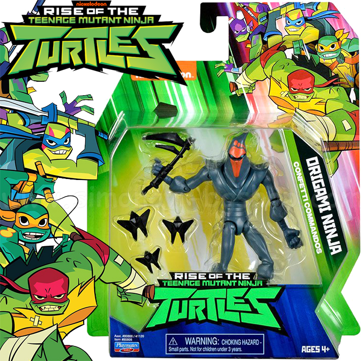 **Ninja Turtles Костенурки нинджа - екшън фигурка Origami Ninja ROTMNT 80808 **Ninja Turtles Костенурки нинджа - екшън фигурка Origami Ninja ROTMNT 80808