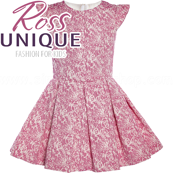Ross Unique Детска рокля на ралефни розички Ross Unique Детска рокля на ралефни розички