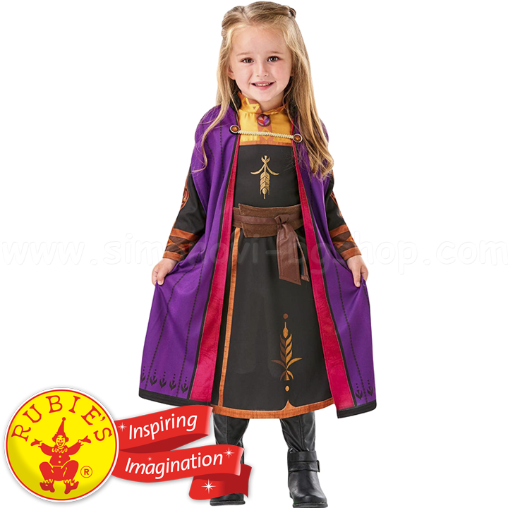 *Rubies Frozen Карнавален костюм Анна 300289 *Rubies Frozen Карнавален костюм Анна 300289