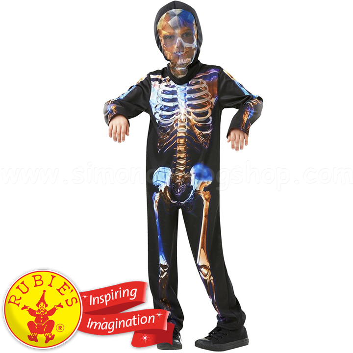 Rubies Карнавален костюм Skeleton 300428 Rubies Карнавален костюм Skeleton 300428