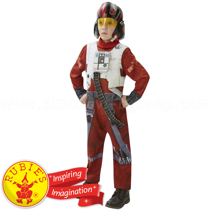 Rubies Star Wars Карнавален костюм Pilot Poe 620264 Rubies Star Wars Карнавален костюм Pilot Poe 620264