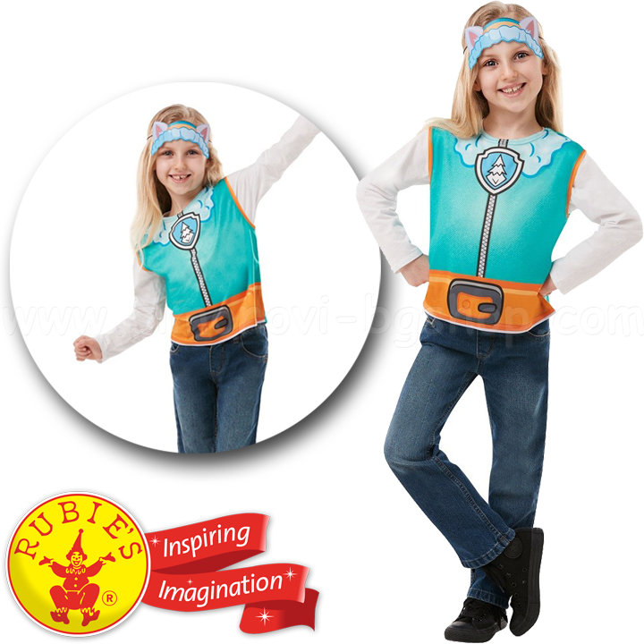 Rubies Детски карнавален костюм Paw Patrol Everest 34867 Rubies Детски карнавален костюм Paw Patrol Everest 34867