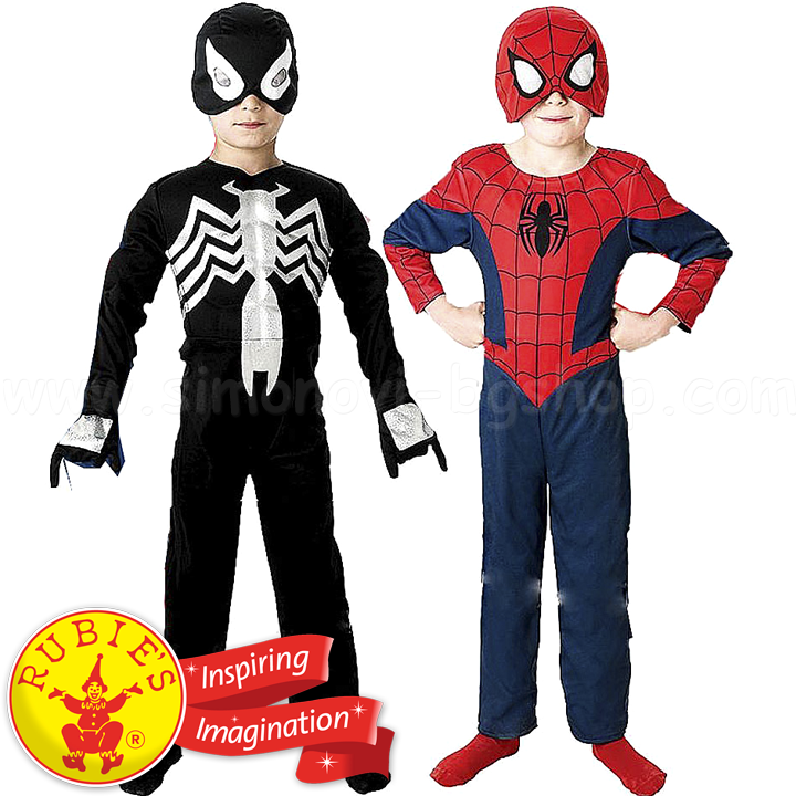 Rubies Costum dublu față Spiderman 889570