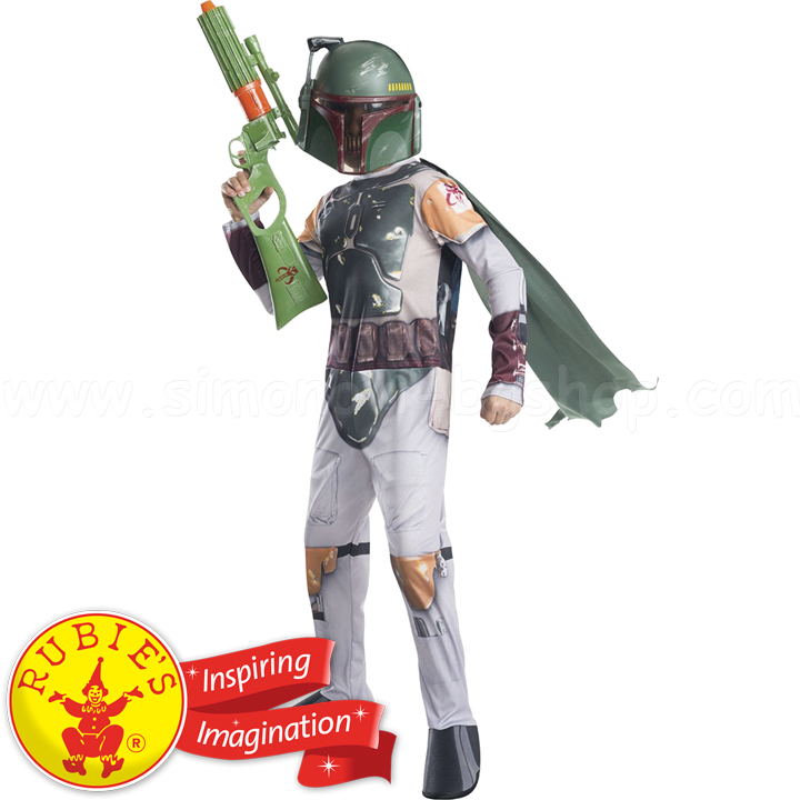 Rubies Детски карнавален костюм Rubies Boba Fett 610701 Rubies Детски карнавален костюм Rubies Boba Fett 610701