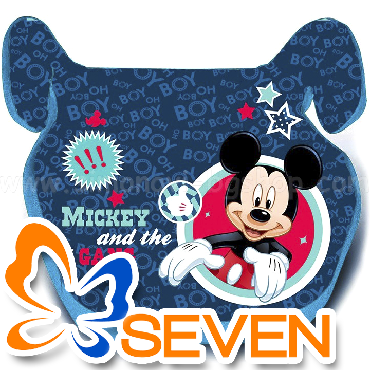 Seven Polska Седалка за кола MICKEY MOUSE 15-36 кг 9705 Seven Polska Седалка за кола MICKEY MOUSE 15-36 кг 9705