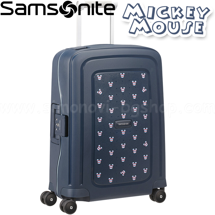 Samsonite Disney S'cure Детски твърд куфар 55 см. Mickey Mouse Blue 50C.41.001 Samsonite Disney S'cure Детски твърд куфар 55 см. Mickey Mouse Blue 50C.41.001
