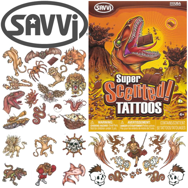 Savvi    Super Scented Tattoos