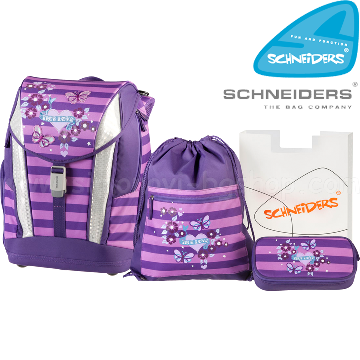 * Schneiders School ergonomic backpack 4h. Butterfly 18203