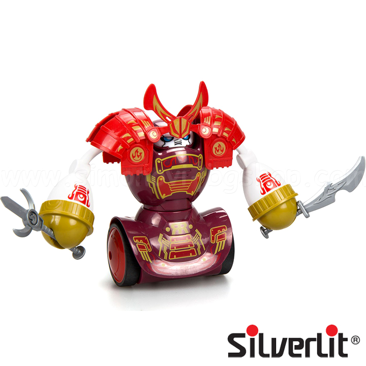 *Silverlit Робот Самурай за битки в червено 88060 *Silverlit Робот Самурай за битки в червено 88060