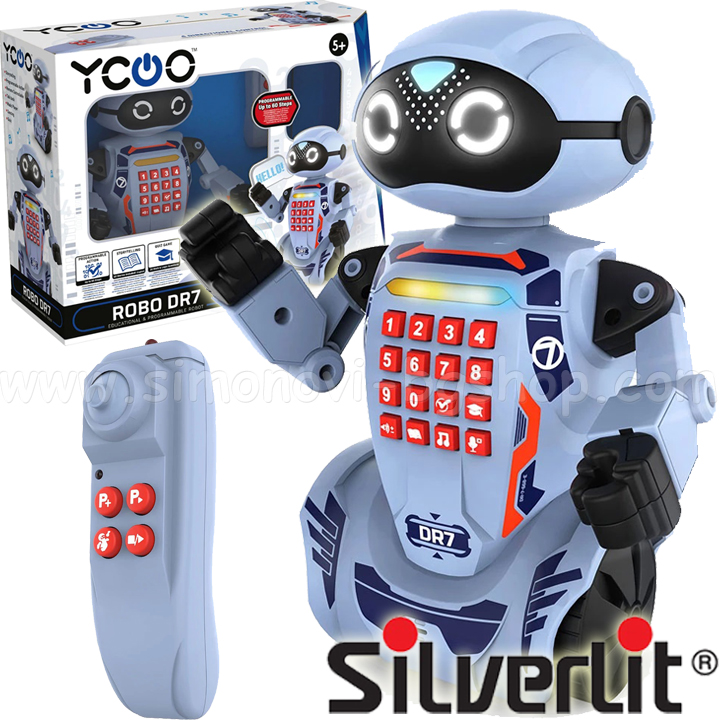 Silverlit Робот DR7 с дистанционно управление 88046