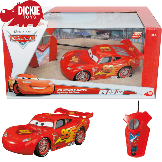 * Simba Dickie - Lightning McQueen auto cu Radio Control