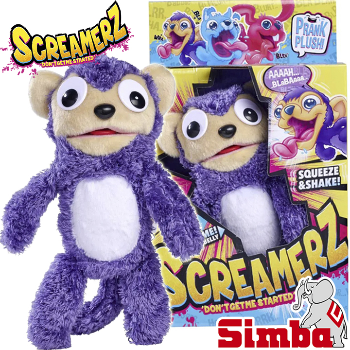 Simba Interactive plush toy monkey ScreamerZ 105953333