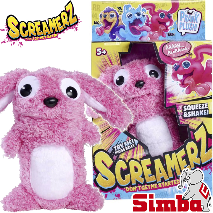 Simba Interactive plush toy bunny ScreamerZ 105953333