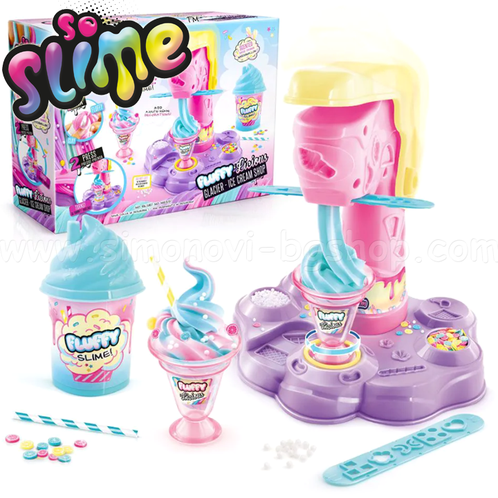 * Slime Diy Fluffy "Ice Cream" Machine CTSSC179
