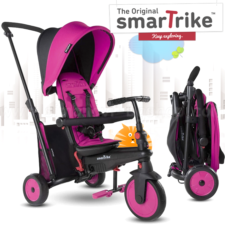 * 2022 Smart Trike   smarTfold 6  1 STR3 Pink5021233