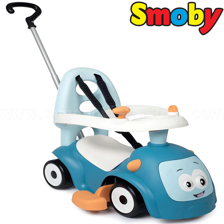* Smoby Детска кола за бутане 3в1 Blue 7600720304