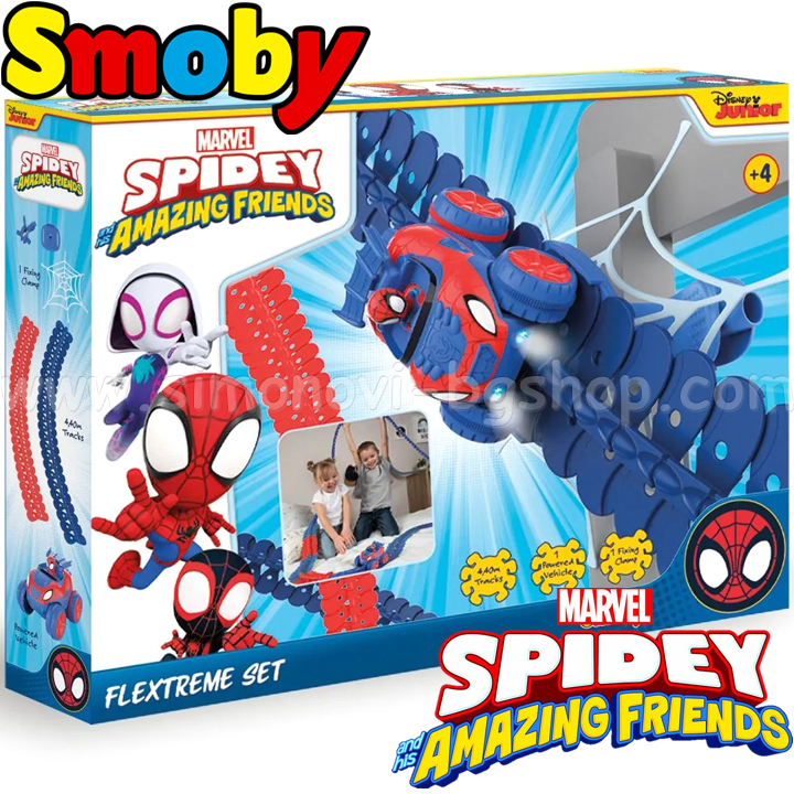 Smoby SPIDEY FLEXTREME Spidey și șenile 7600180918