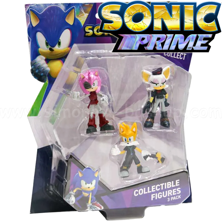 * P.M.I. Sonic Prime  3.Rebel Rouge, Rusty Rose, Miles Tails SON2020