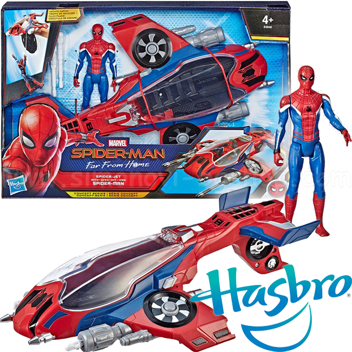 *Hasbro SpiderMan Джетът на Спайдърмен "Far From Home" E3548 *Hasbro SpiderMan Джетът на Спайдърмен "Far From Home" E3548