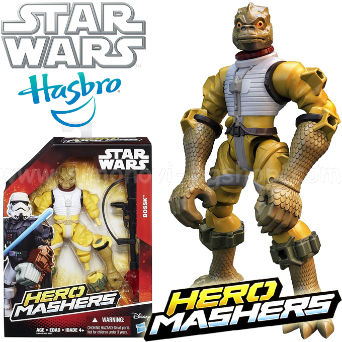 * Hasbro Star Wars Figurine Hero Mashers Bossk B3664