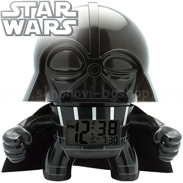 Star Wars Glowing Alarm Clock Figurine Darth Vader from Star Wars 20200 Star Wars Glowing Alarm Clock Figurine Darth Vader from Star Wars 20200