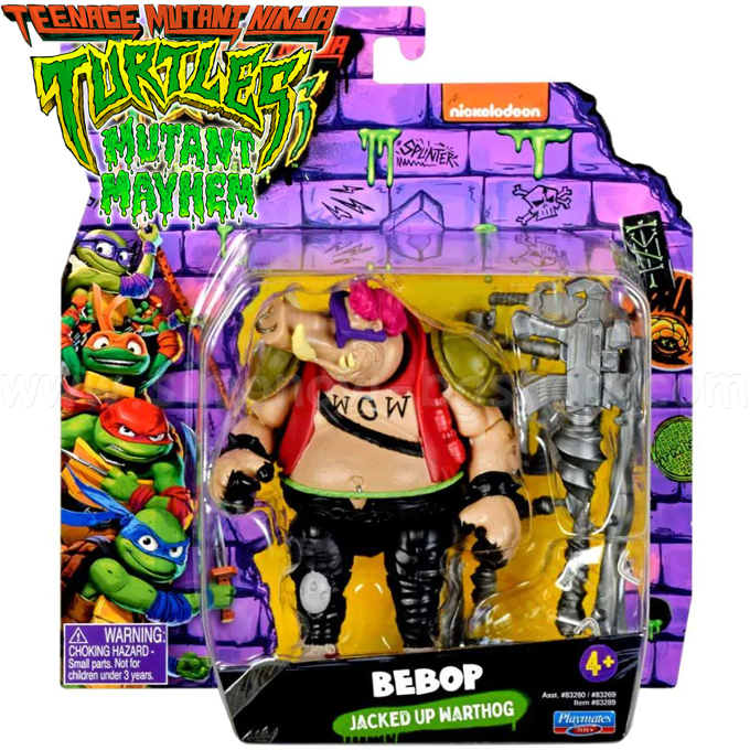 * Ninja Turtles Ninja Turtle base figure "Total Chaos" Bebop 83269