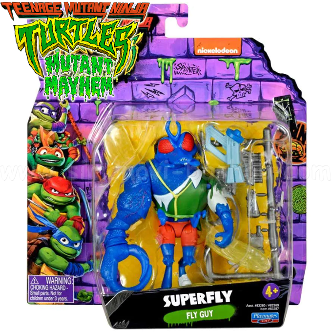 * Ninja Turtles Ninja Turtle base figure "Total Chaos" Superfly 83269